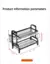 Rack de prato multifuncional de 1/2 camadas, suprimentos de cozinha, rack de arm - DOMU DECOR