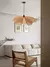 Nordic rattan e27 led luzes pingente wabi sabi lâmpada luminosa para sala de ja na internet