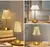 Sensor de toque recarregável led night light cristal led candeeiro mesa 3 núcl - comprar online