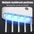 Inteligente UV Escova Esterilizador, Dispensador De Creme Dental Automático, Mo