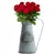 Vaso de flor de metal estilo vintage, Acabamento galvanizado Rústico Jarro de f - loja online