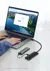 Baseus adaptador de hub usb 4 em 1 usb tipo c para usb 3.0 hub divisor adaptador na internet