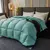 Colchas grossas de inverno quente para casal único colcha de cama de casal edre - loja online