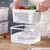 Recipientes de armazenamento de frutas para geladeira com escorredor contaminado - DOMU DECOR