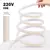 Imagem do 220v regulável cob led neon strip light dimmer interruptor plug kit à prova à