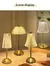 Sensor de toque recarregável led night light cristal led candeeiro mesa 3 núcl - loja online