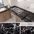 Papel de parede autoadesivo para cozinha, 40cm, padrão de mármore, pvc, decora
