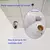 Imagem do V380 lâmpada câmera 1080p ip cctv câmeras 5mp rede doméstica cam sem fio 360