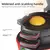 Portátil Non Stick Breakfast Maker, hambúrguer, sanduíche, omelete, torradeir - loja online