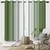 2 unidades/conjunto cor sólida gradiente janela cortina onda padrão cortinas d - loja online