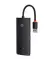 Baseus adaptador de hub usb 4 em 1 usb tipo c para usb 3.0 hub divisor adaptador