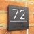 Grande Personalizado Acrílico Casa Moderna Números Sinal, 3D Letter Sign, Nome - comprar online