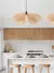 Nordic rattan e27 led luzes pingente wabi sabi lâmpada luminosa para sala de ja - DOMU DECOR