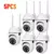 Kit com 2, 3, 4 e 5 câmeras de vigilância sem fio, Monitor de proteção de segurança ao ar livre, - loja online