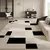 Tapete preto e branco - DOMU DECOR