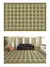 Tapete minimalista xadrez sala de estar arte luxo quarto tapetes listrado geomé - DOMU DECOR