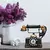Modelo de telefone antigo vintage, acabamento requintado, atmosfera simples, orn