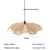 Imagem do Nordic rattan e27 led luzes pingente wabi sabi lâmpada luminosa para sala de ja