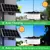 1pcs Luz Solar Portátil Pingente Interior Exterior 360 ° Brilho 244LED Luz Sol - DOMU DECOR