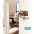 Chave e suporte de correio para parede, porta-chaves de madeira e organizador de - DOMU DECOR