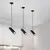 Refletor LED moderno para pingente, luzes para sala de jantar, cozinha, quarto, na internet