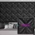 Painel de parede texturizado 3D KUUJOJOJO para decoração de parede interna, ad - DOMU DECOR