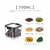 5 pças frasco selado - comprar online