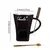 Caneca de fondue, copo de derretimento de chocolate com garfo e colher, aquecedo - DOMU DECOR