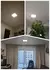 Imagem do MARPOU-Ultra fino quadrado madeira grão LED luz de teto, lâmpadas sala, luzes