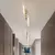 Moderno teto LED para sala de estar, sala de jantar, lâmpadas do quarto, escand - comprar online