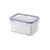Recipientes de armazenamento de frutas para geladeira com escorredor contaminado - DOMU DECOR