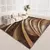 Nordic impressão marrom tapete para sala de estar quarto decoração casa piso - loja online