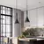 Moderno led luzes pingente luz branca e27 para luminárias de cozinha quarto mes - DOMU DECOR