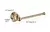 Suporte de rolo de papel dourado cristal, suporte de papel higiênico cromado, s