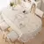 Toalha de mesa de jantar oval, lavável, à prova d&#39;água, à prova de óleo