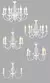 Estilo Europeu Ferro LED Lustres para Sala de Estar, Lustre Moderno, Lustre Ilum - loja online