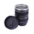 Caneca de lente de café com câmera de aço inoxidável, xícara de café preta - loja online