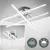 Acrílico Efeito LED Luz de teto, Luminária pendente moderna, Cozinha, Sala de - comprar online