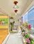 IWHD-LED Lâmpada do teto para decoração de casa, iluminação interior, vidro