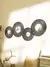 Imagem do Espelho de parede redondo pendurado espelhos decorativos com corda de cânhamo t
