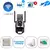 Câmera panorâmica wi-fi, 8mp, câmeras de vigilância ip, hd, colorida, noturn - comprar online