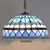 Retro estilo tiffany lustre de vidro colorido mediterrâneo luz pingente para ba na internet