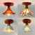 IWHD-LED Lâmpada do teto para decoração de casa, iluminação interior, vidro