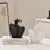 Vaso humano criativo para sala de estar, arranjo de flores, recipiente de cerâm na internet