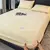 200*220cm simples cor inverno sólido grosso quente coral veludo capa de colchã - DOMU DECOR