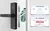 Intelar X1 Tuya Wifi Biométrico Fingerprint Handle Lock Fechadura de porta inte - comprar online