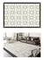 Tapete minimalista xadrez sala de estar arte luxo quarto tapetes listrado geomé - comprar online