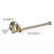 Suporte de rolo de papel dourado cristal, suporte de papel higiênico cromado, s - comprar online