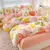 Conjunto de cama de algodão para casal, lençol confortável, estilo fresco, ca - DOMU DECOR