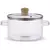 Panela de vidro transparente com tampa, 1,6l, resistente ao calor, panela de sop